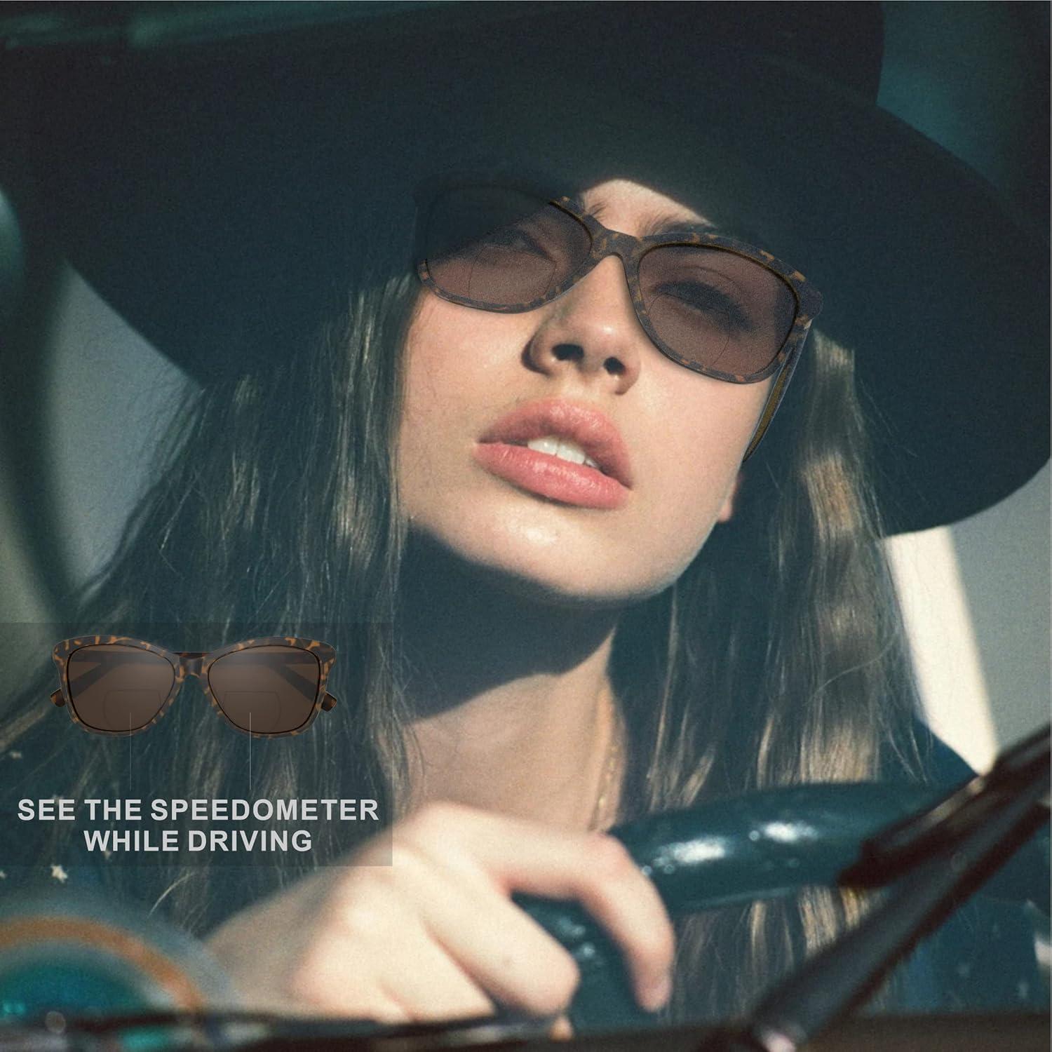 Gafas de sol bifocales SKYOLUY 3.0 UV400 para mujeres