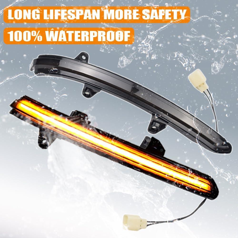 Luz de señal de giro LED Kakulkomen para Mazda CX-5/CX-8/CX-9