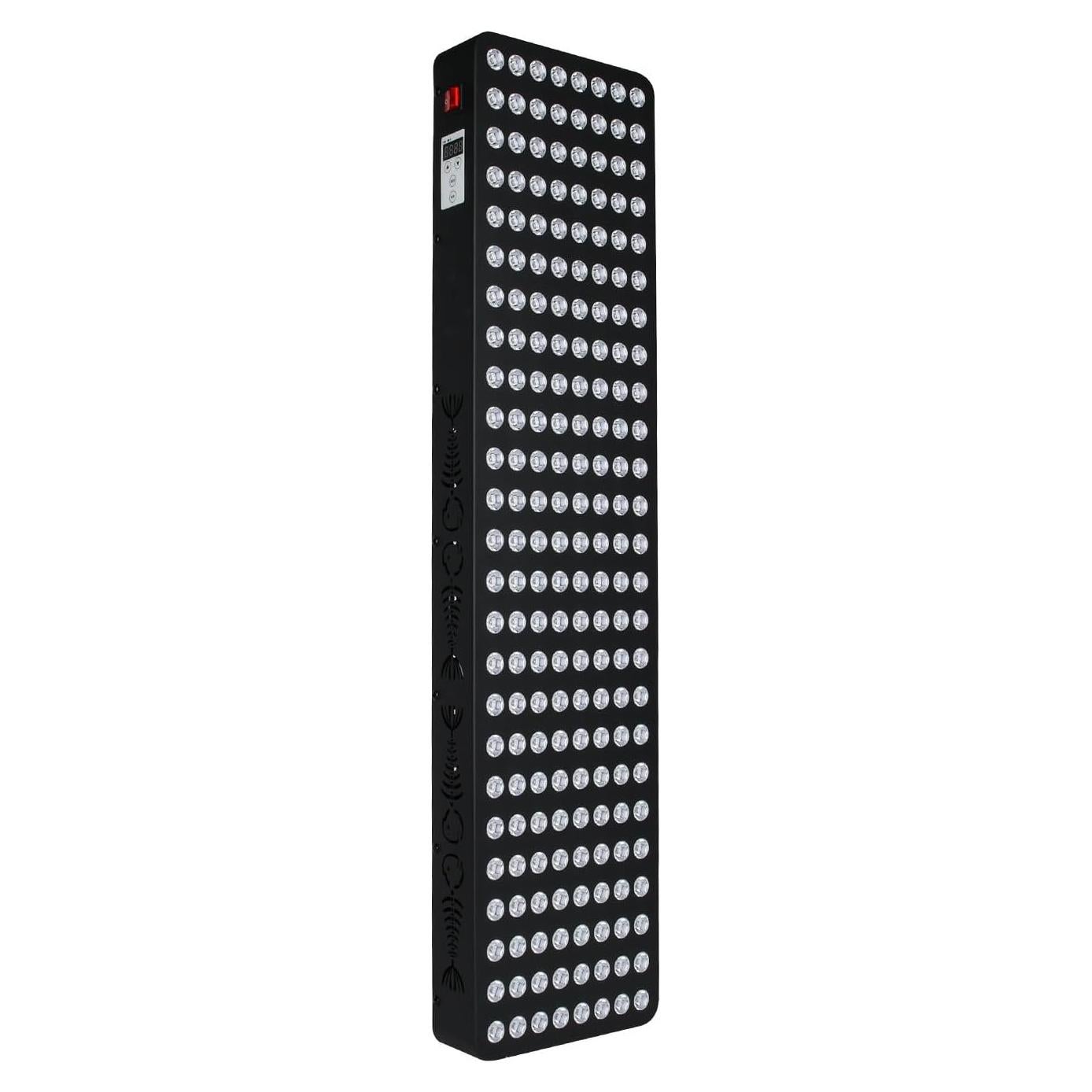 Panel Terapia Luz Roja 1000W Shuborui 200 LEDs 660nm 850nm