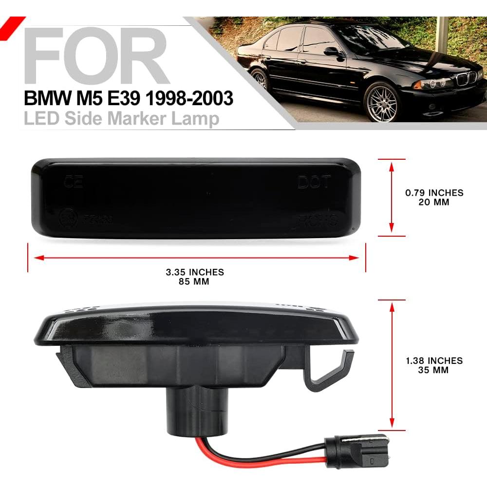 Luces de Marcador Lateral LED Ahumadas Nsautolighting para BM'W E39
