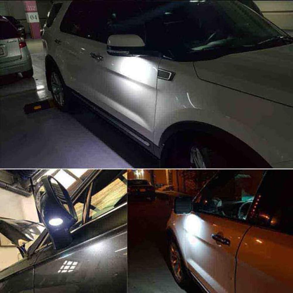 Luz de charco LED KURL-T blanca para Ford 2007-2018 - 2 pcs