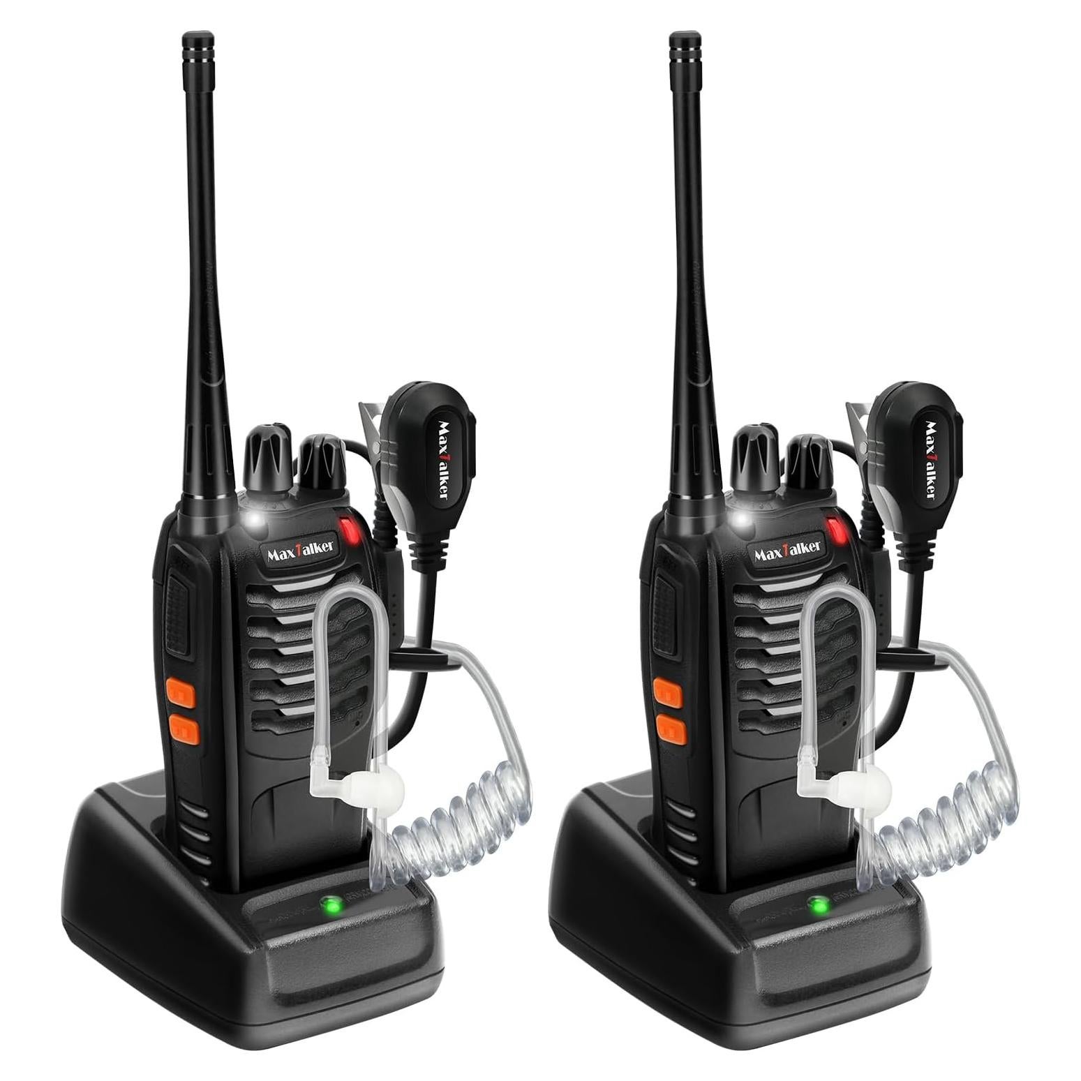 Walkie Talkies MaxTalker MT-8S Recargables 2 Pack