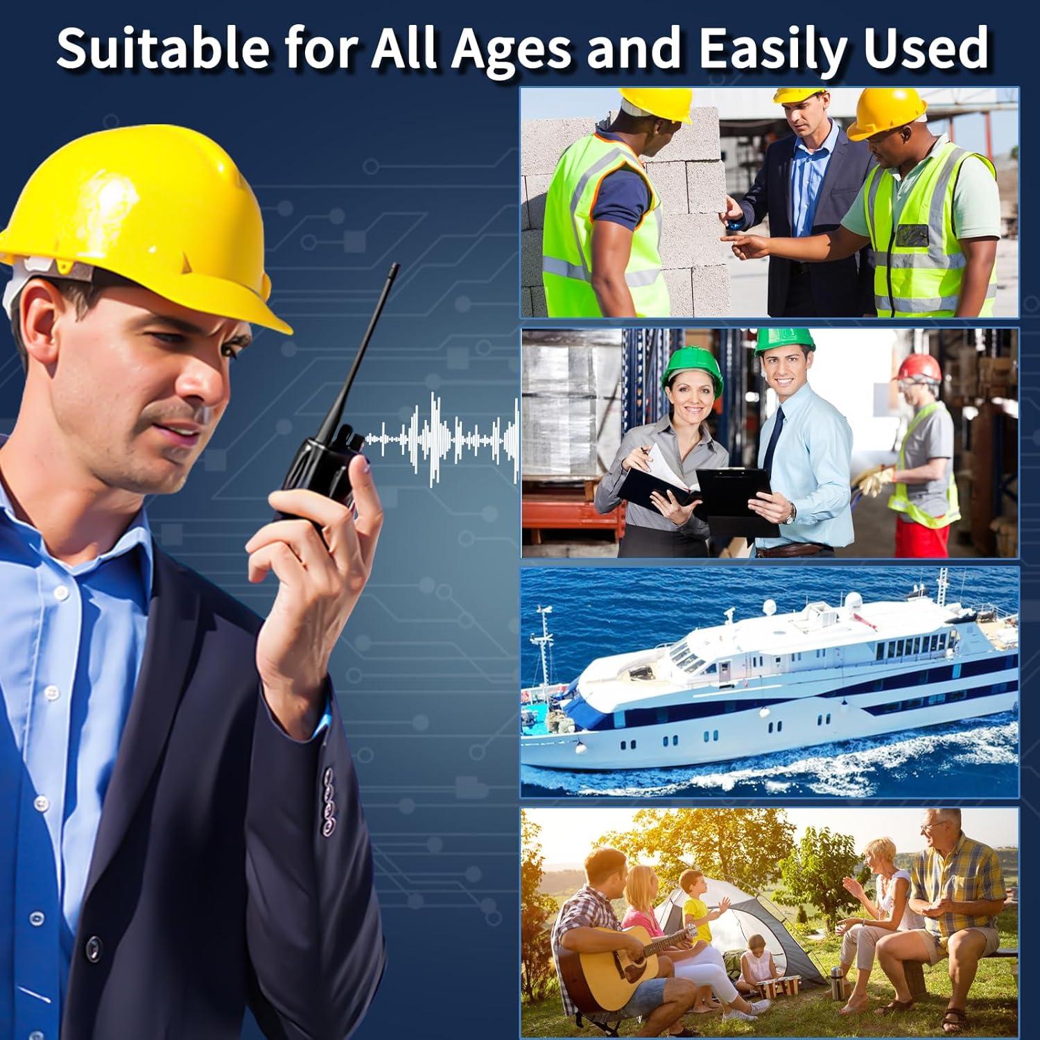 Walkie Talkies MaxTalker MT-8S Recargables 2 Pack