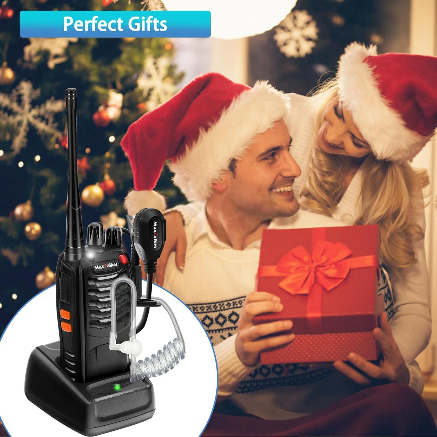 Walkie Talkies MaxTalker MT-8S Recargables 2 Pack