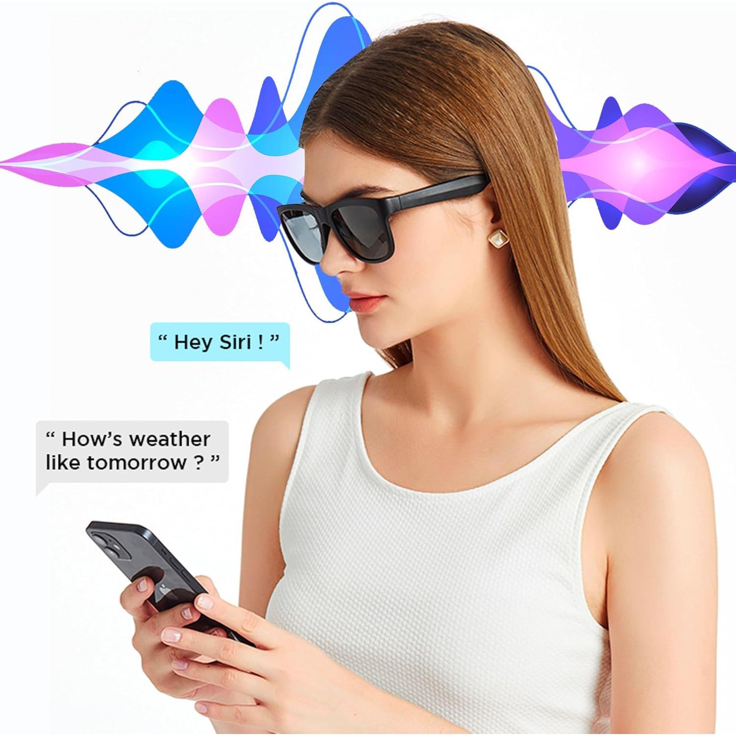 Gafas de Sol Inteligentes Bluetooth GS01 - Audio UV400 Polarizadas