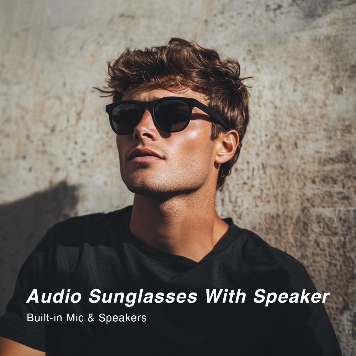 Gafas de Sol Inteligentes Bluetooth GS01 - Audio UV400 Polarizadas