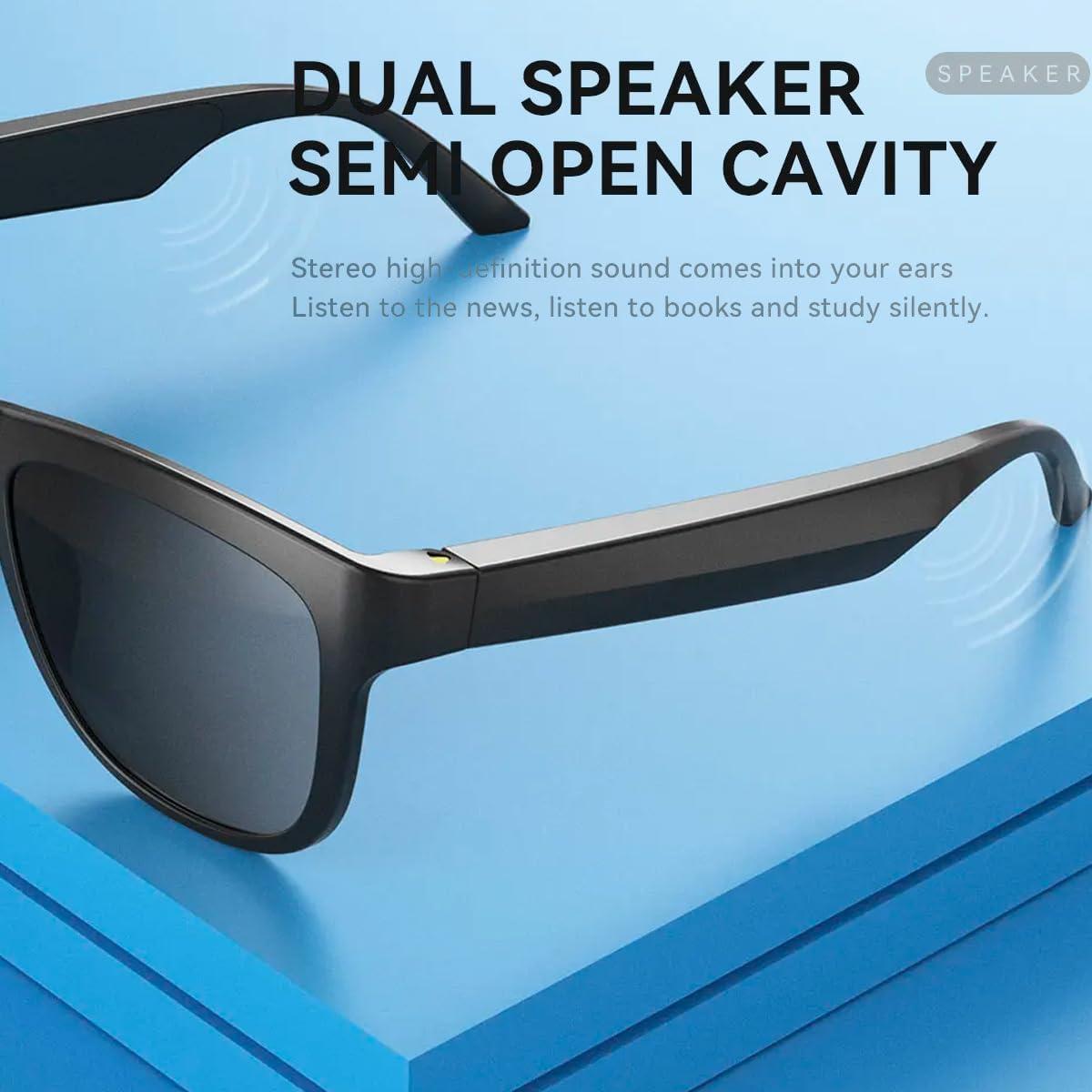 Gafas de Sol Inteligentes Bluetooth GS01 - Audio UV400 Polarizadas