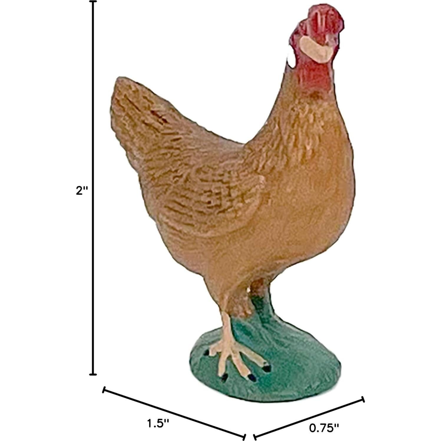Gallina de Juguete Big Country Toys - Escala 1:20 - Granja