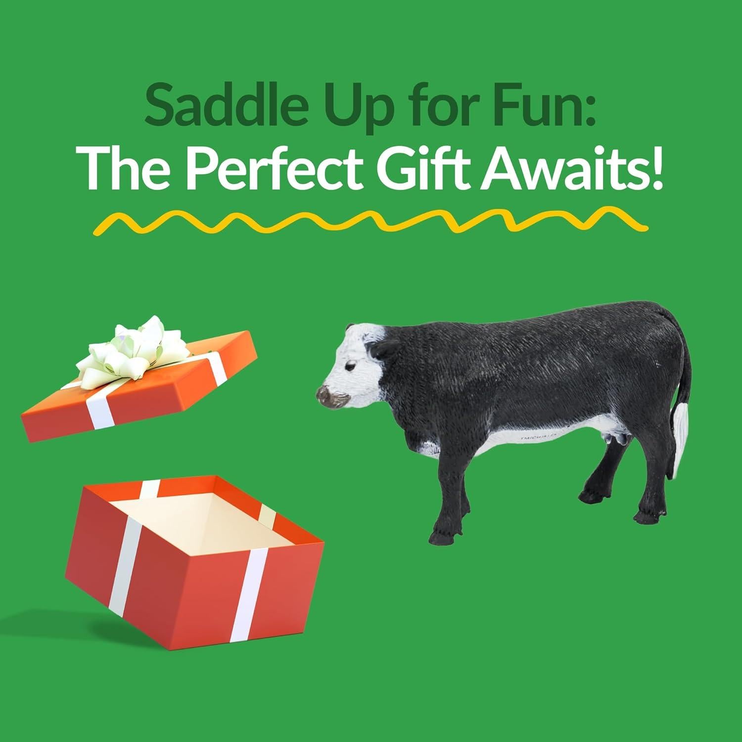 Juguetes de Granja Big Country Vaca y Ternero Black Baldy