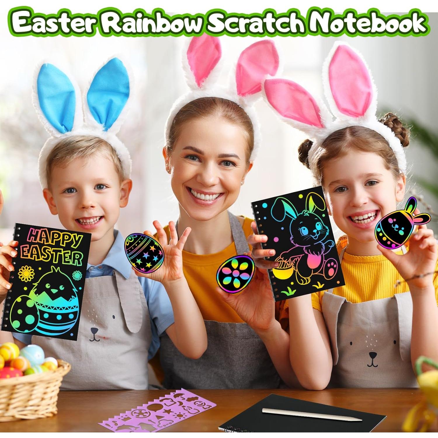 Cuadernos de Rascar Dinosaurios - FEREDO KIDS - 16 Piezas