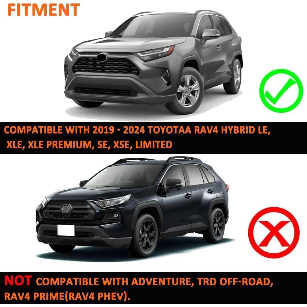 Luces de Rejilla LED FQMY Ámbar para Toyota RAV4 2019-2024