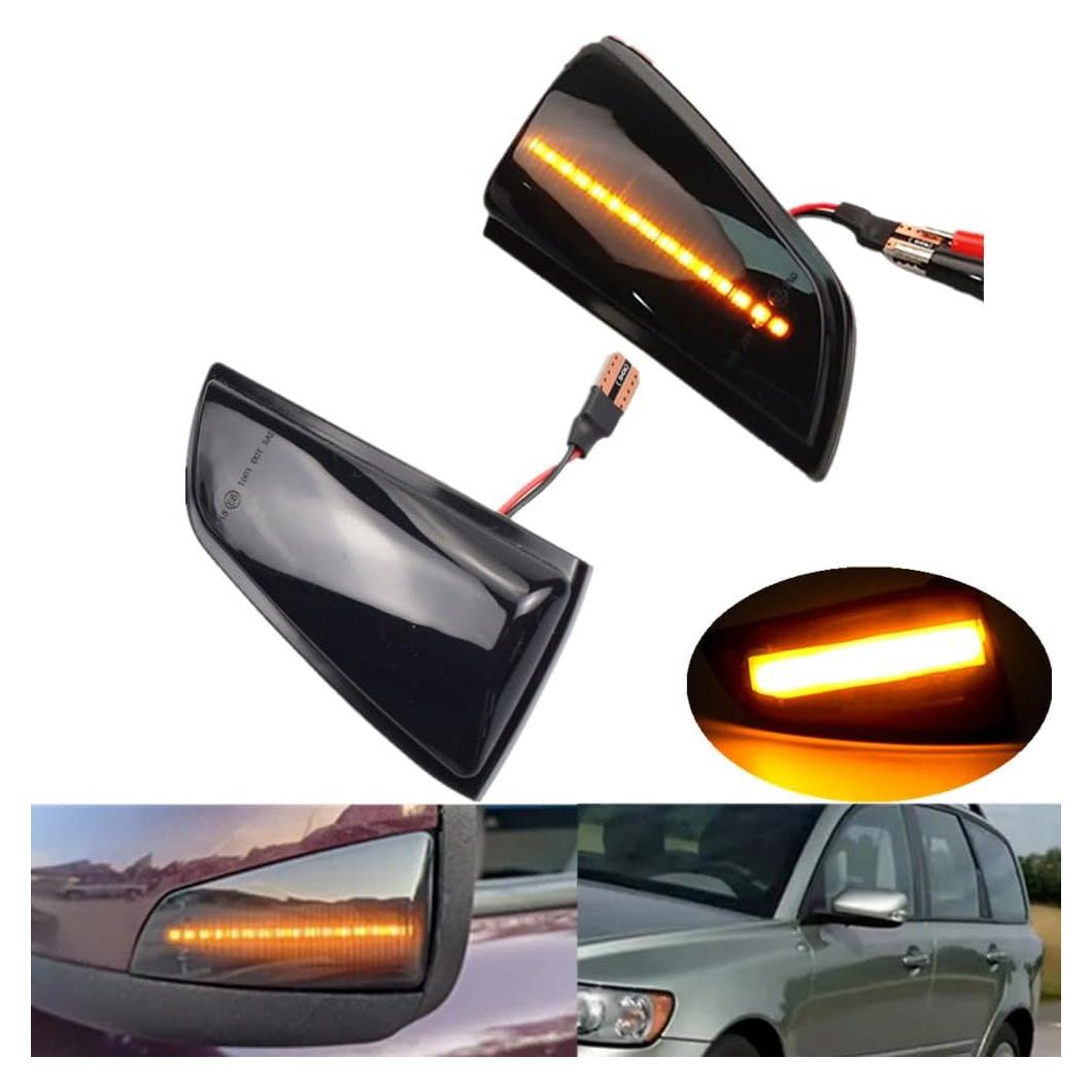 Indicador de Señal de Giro LED Kakulkomen para Volvo S40 V50 C70