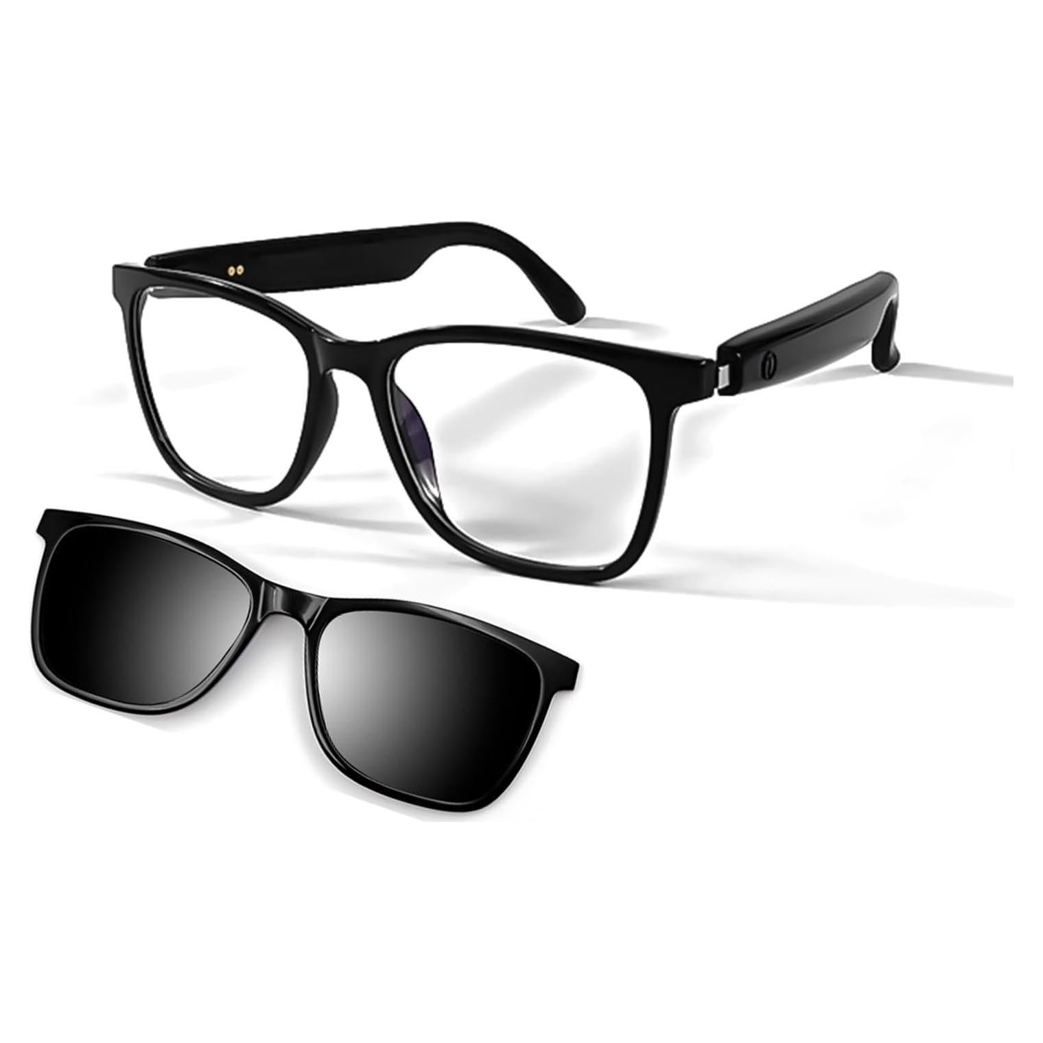Gafas Inteligentes Fecoul con Bluetooth 5.4 y Lentes UV400