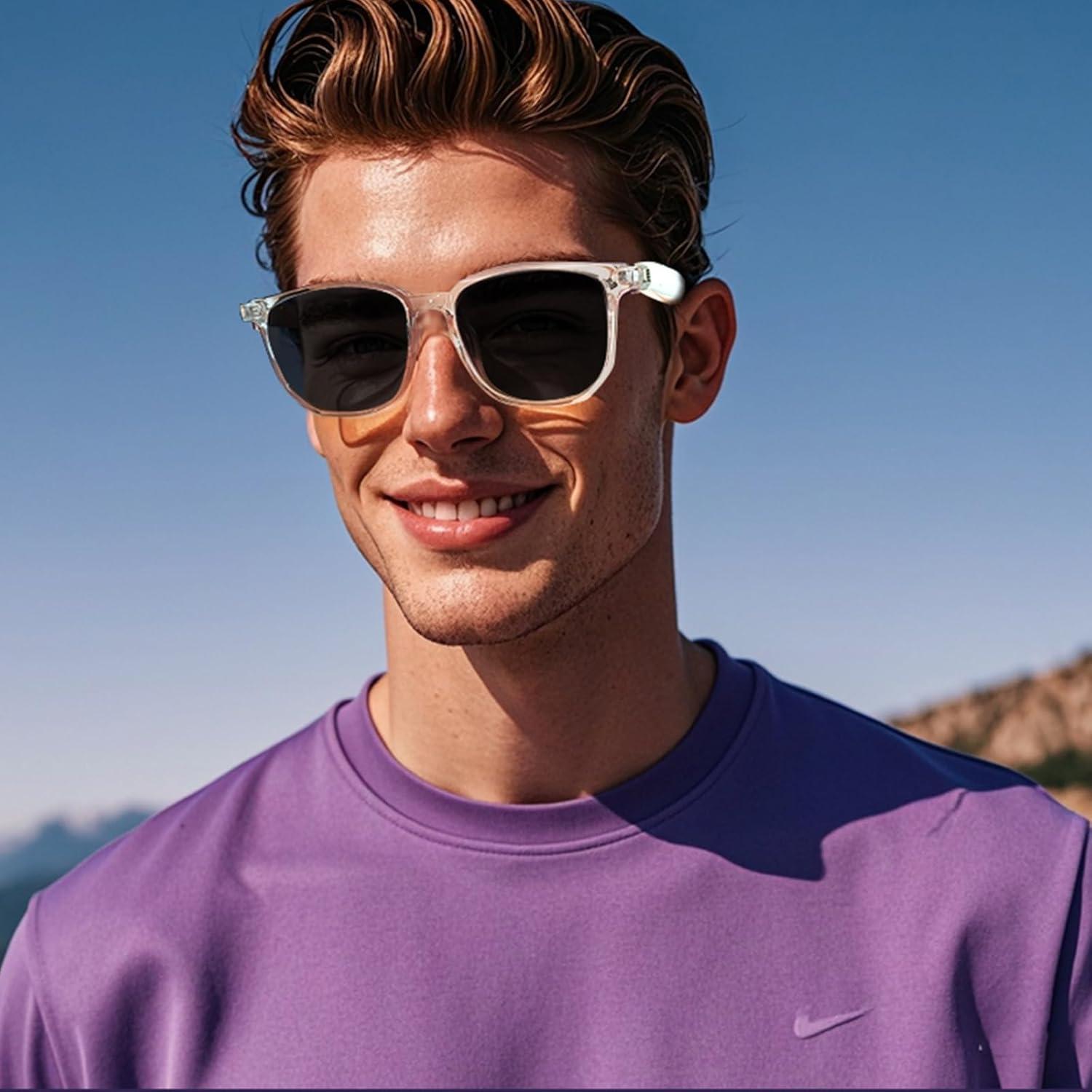 Gafas Inteligentes Fecoul GS03 Bluetooth UV400 Audio Abierto