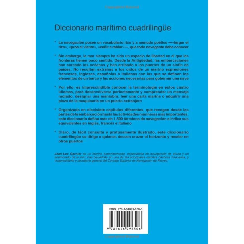 DICCIONARIO MARÍTIMO CUADRILINGÜE (Spanish Edition)