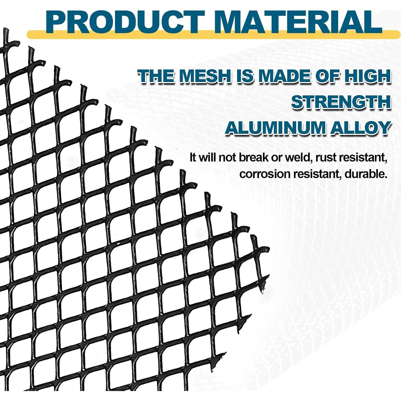 Malla de Parrilla Universal Lunwag 120x40cm Metal Aluminio