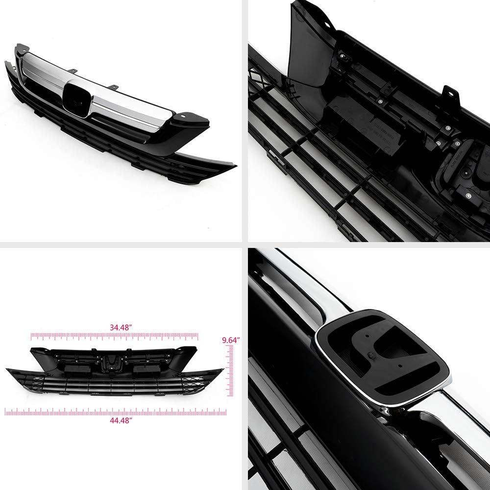 Parrilla Frontal de Cromo GRAND ORANGE para Honda CR-V 2007-2009