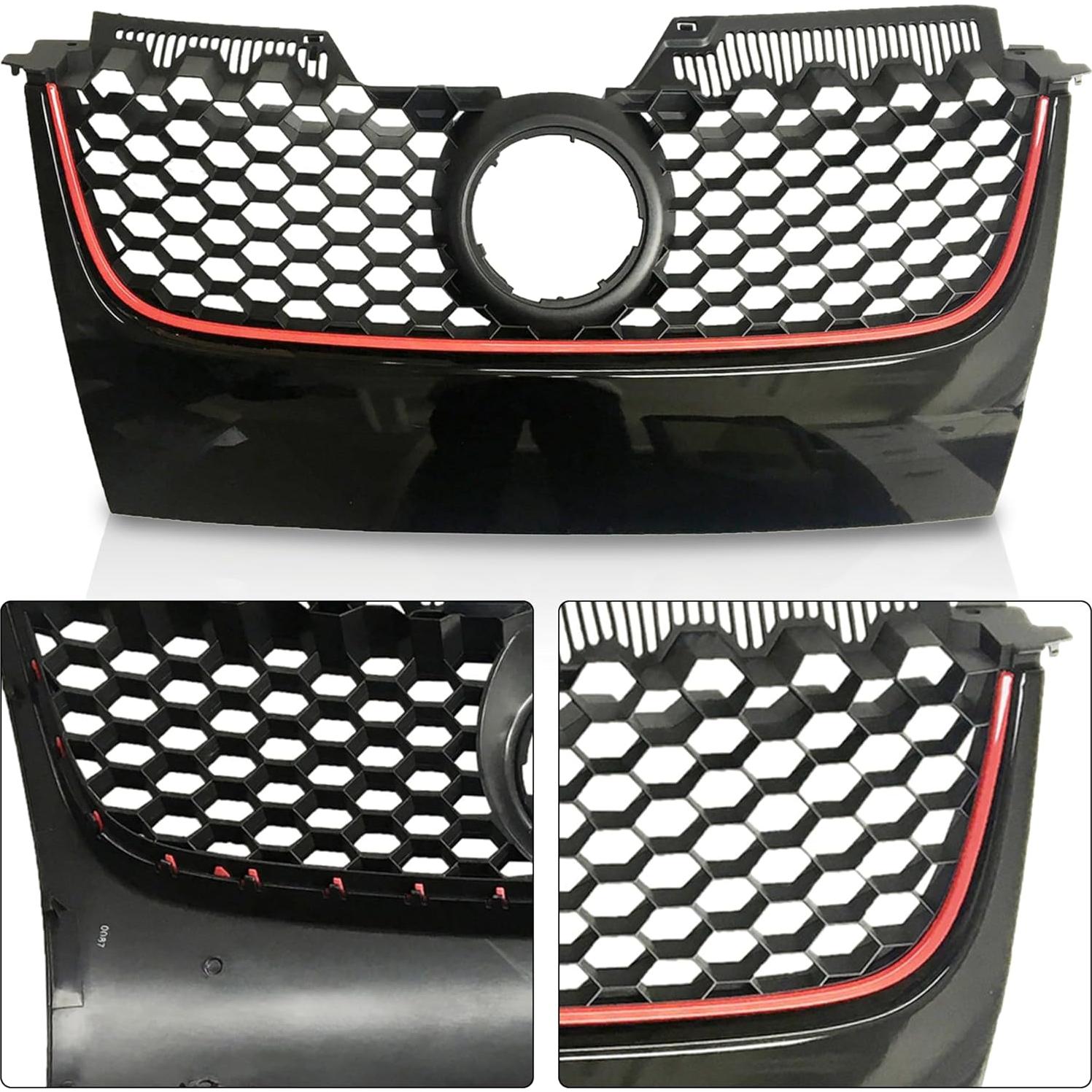 Rejilla Parachoques Delantera VW MK5 GTI Jetta 2006-2009 UnayKolb