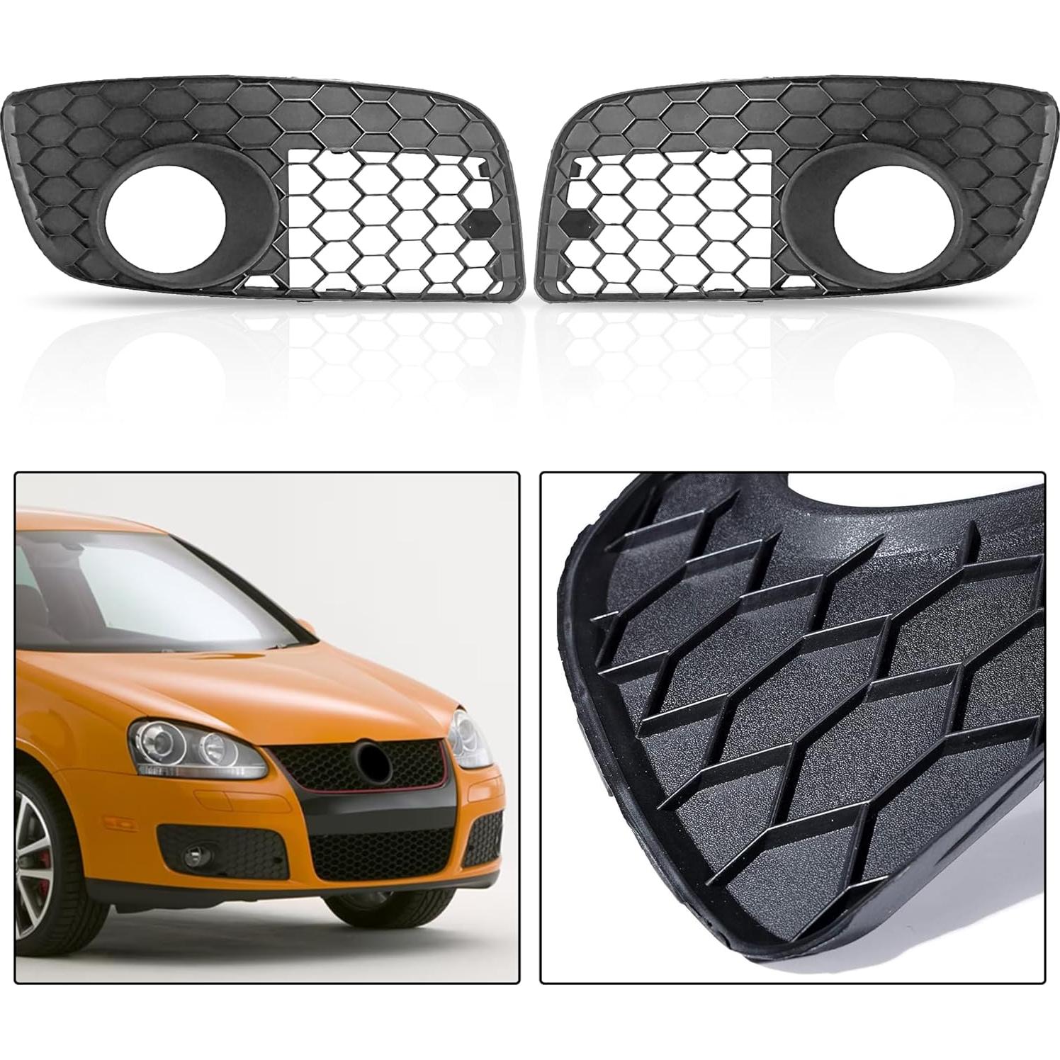 Rejilla Parachoques Delantera VW MK5 GTI Jetta 2006-2009 UnayKolb