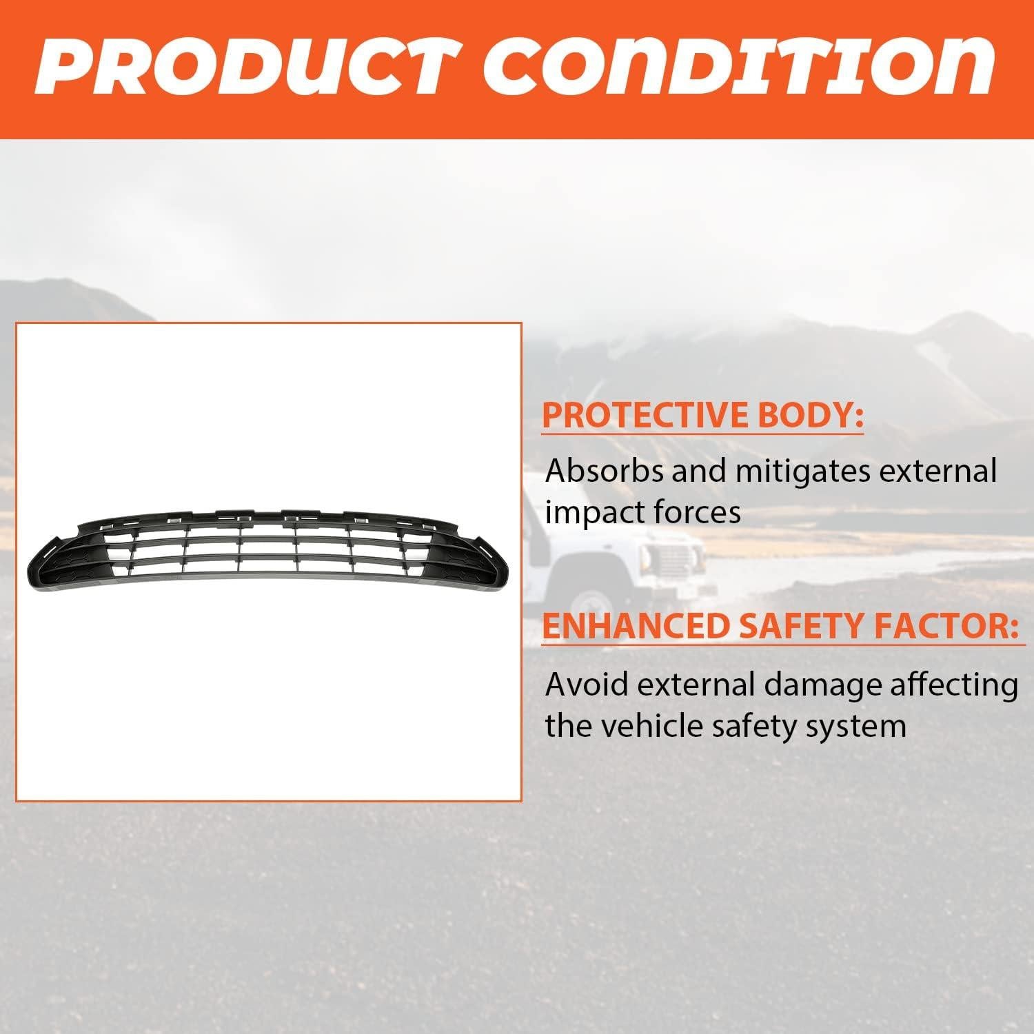 Rejilla Inferior Parachoques Kojem para Ford Fusion 2010-2012