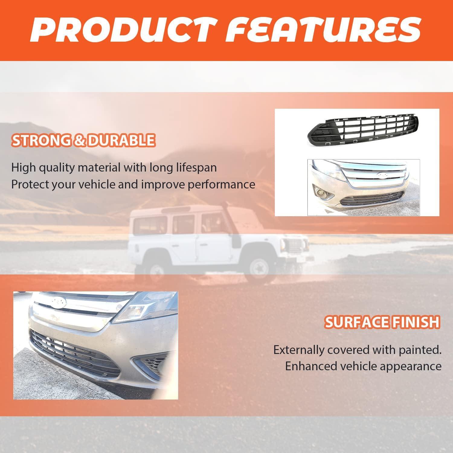 Rejilla Inferior Parachoques Kojem para Ford Fusion 2010-2012