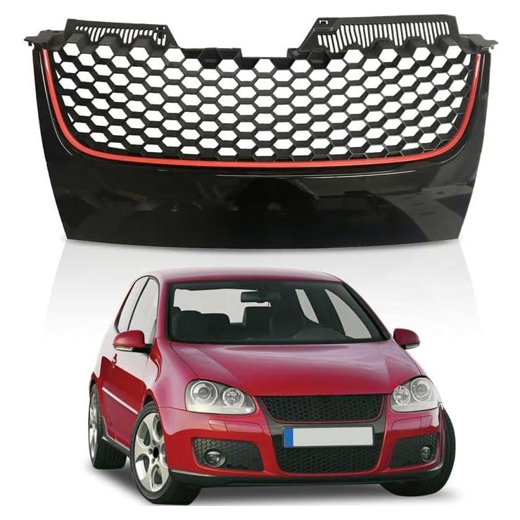 Rejilla de Malla Superior PartsFlow VW GTI Jetta 2006-2009