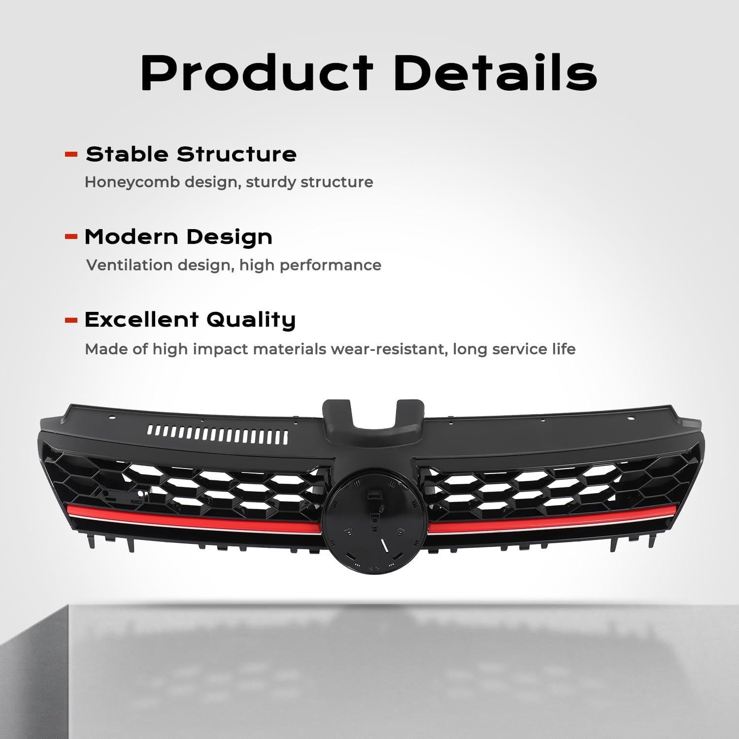 Kit Cubierta Parachoques Delantero KARPAL VW Golf 2015-2017