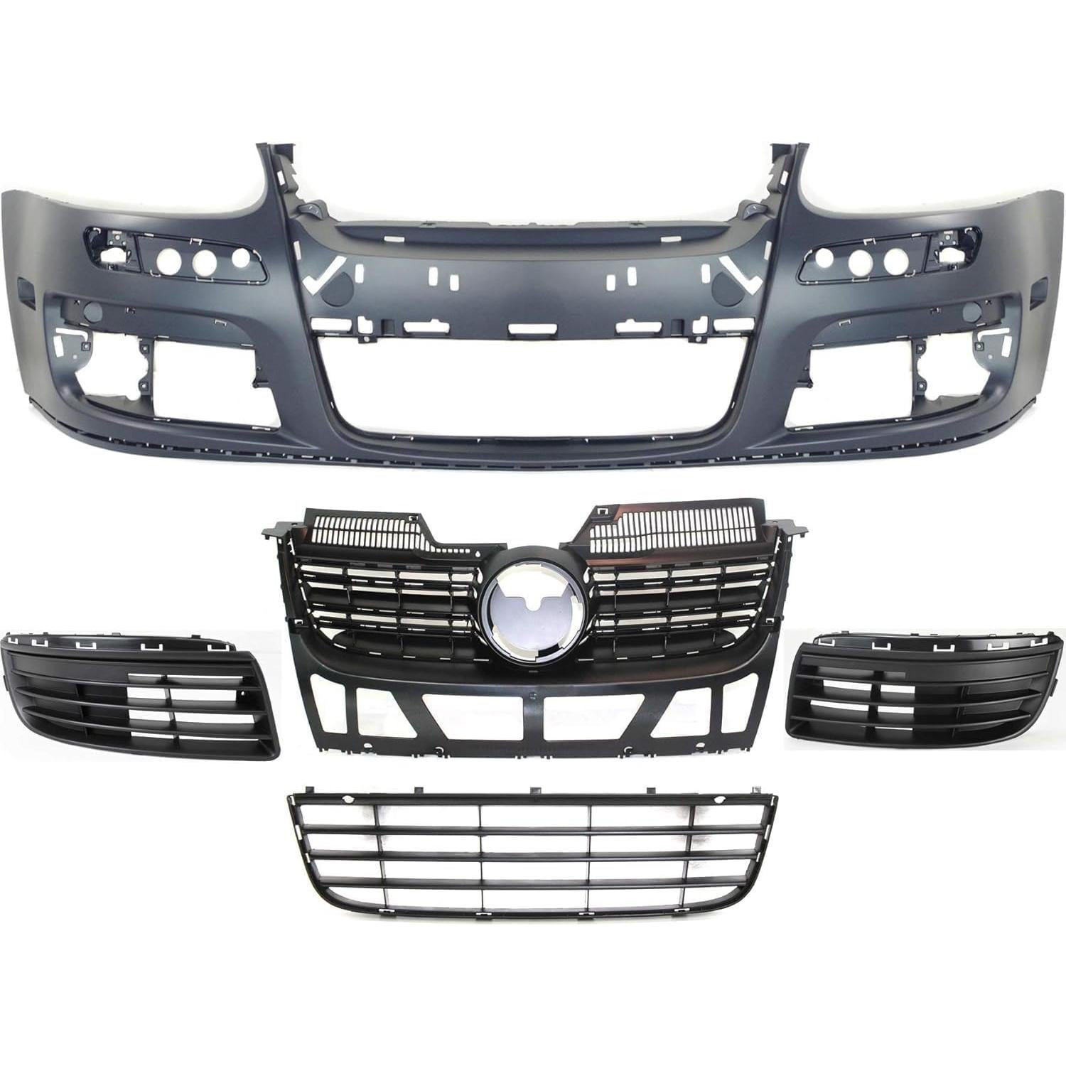 Cubierta Parachoques Delantero Imprimada Vantage para VW Jetta 2005-2010