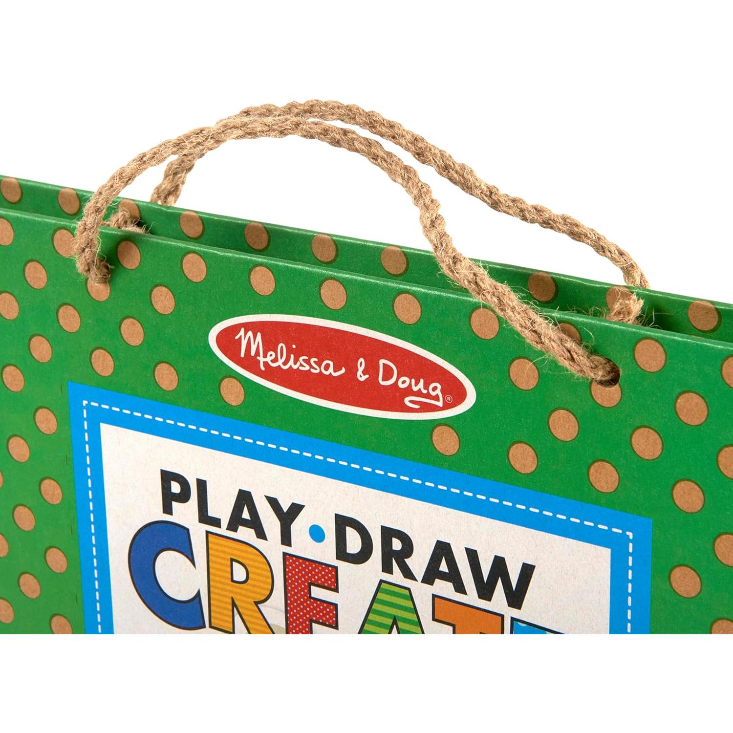 Juego Natural Melissa & Doug Kit Dibujo Granja 45 Magnetos