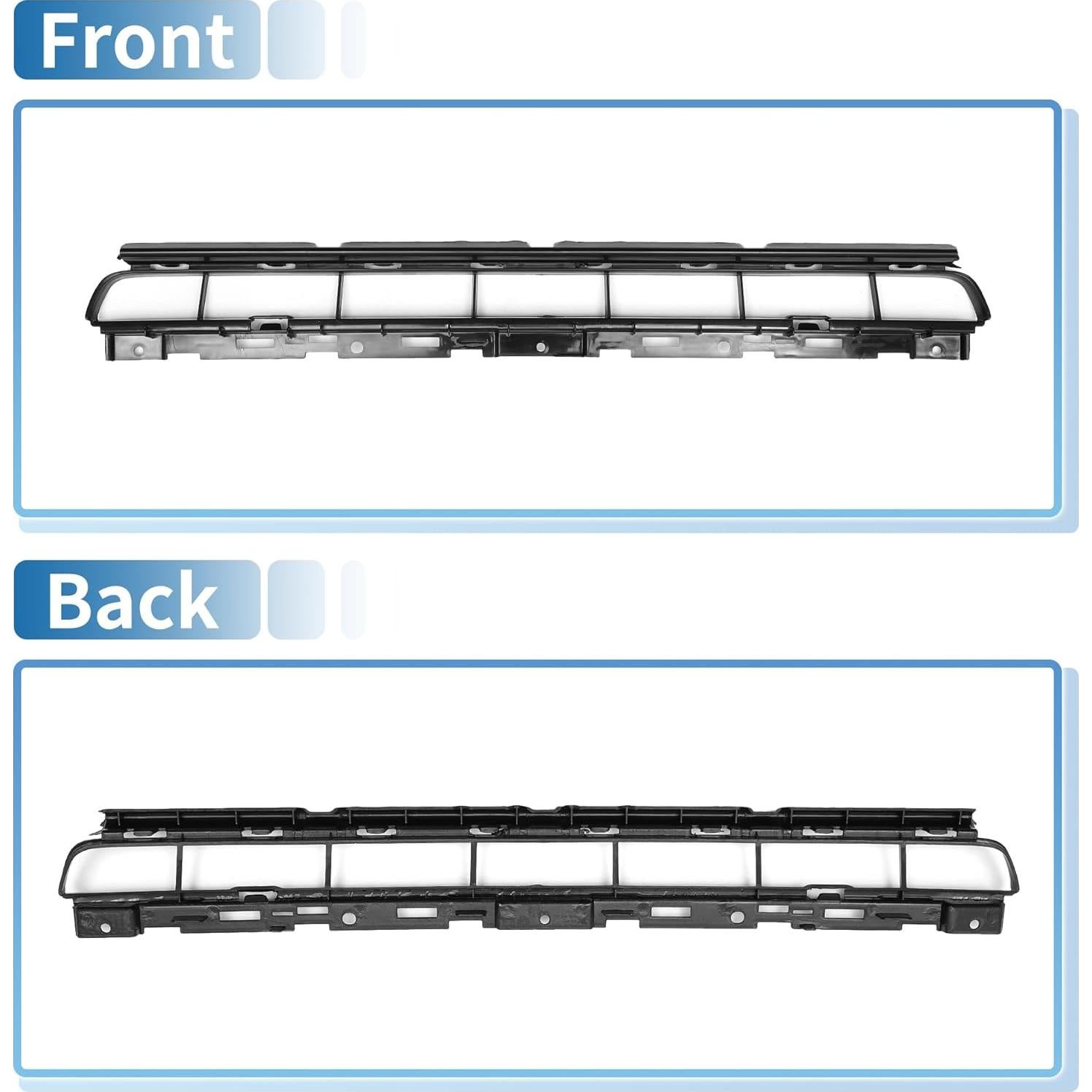 Rejilla Parachoques Inferior Audi A4 B9 2016-2018 X AUTOHAUX