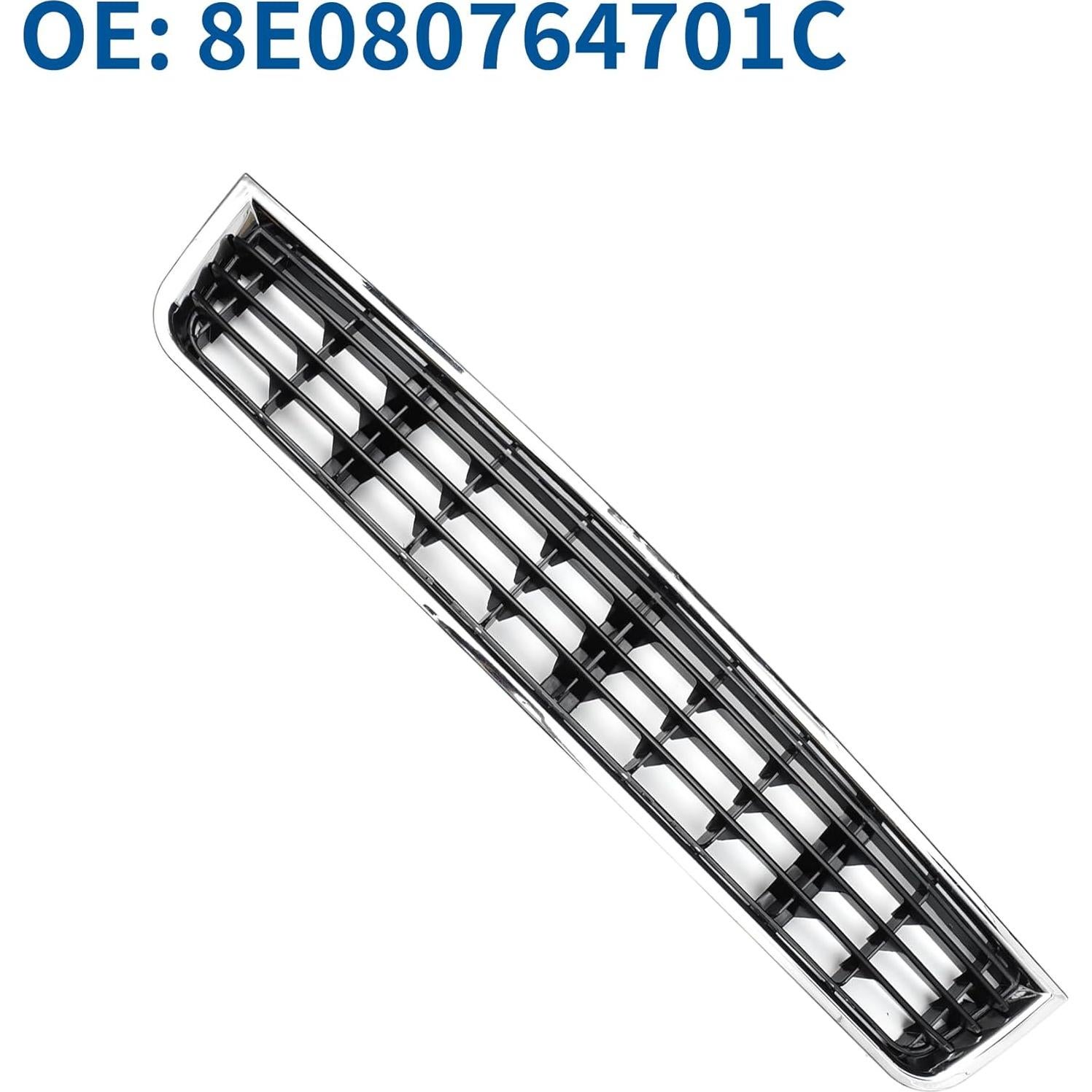 Rejilla Parachoques Inferior Frontal Audi A4 B6 2003-2005 Negro