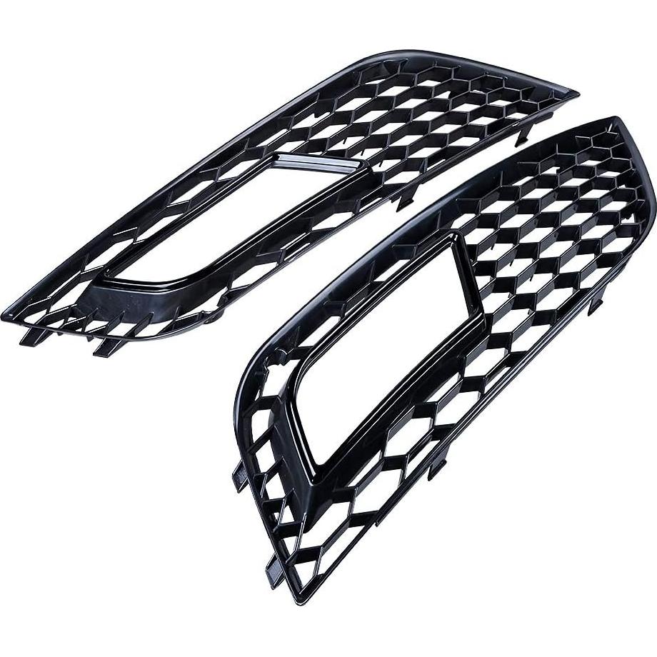 Rejilla Frontal Inferior AMOPA Negra para Audi A4 B8.5 2013-2016