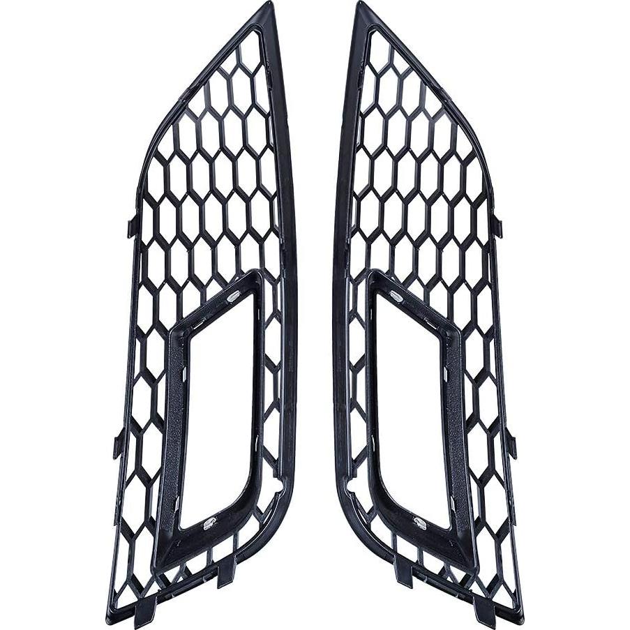 Rejilla Frontal Inferior AMOPA Negra para Audi A4 B8.5 2013-2016