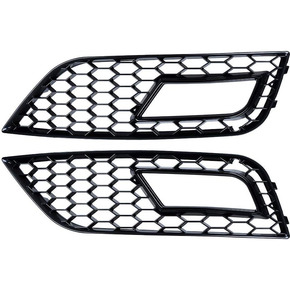 Rejilla Frontal Inferior AMOPA Negra para Audi A4 B8.5 2013-2016