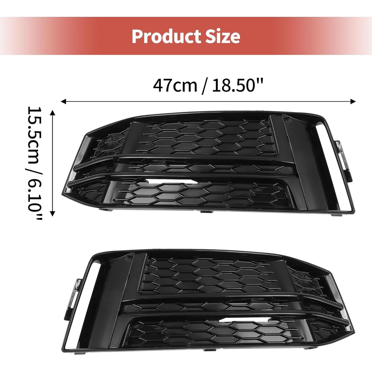 Rejilla de Luz Antiniebla ACROPIX para Audi A4 B9 2016-2018