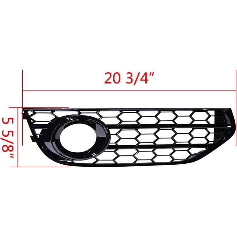 Parrilla Frontal Inferior Audi A4 B8 B8.5 Allroad 2009-2015