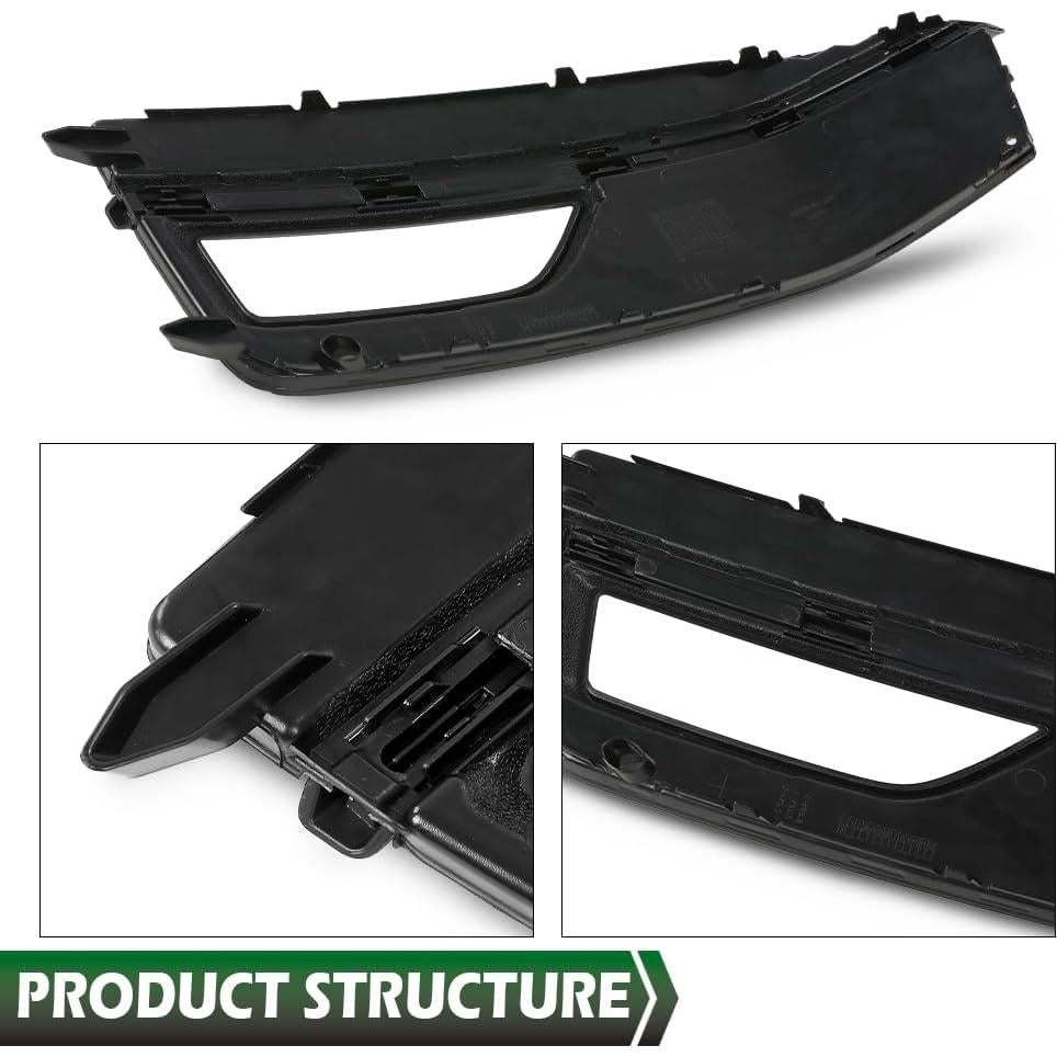 Cubiertas de Rejilla de Faro Antiniebla LQI Audi A4 2013-2015