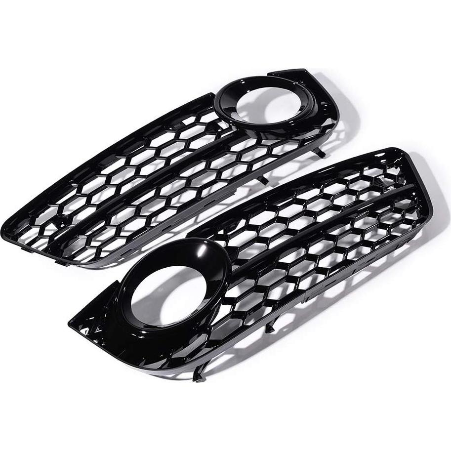 Cubiertas de Luz de Niebla Inferior Audi A5 2008-2011 Negro Brillante
