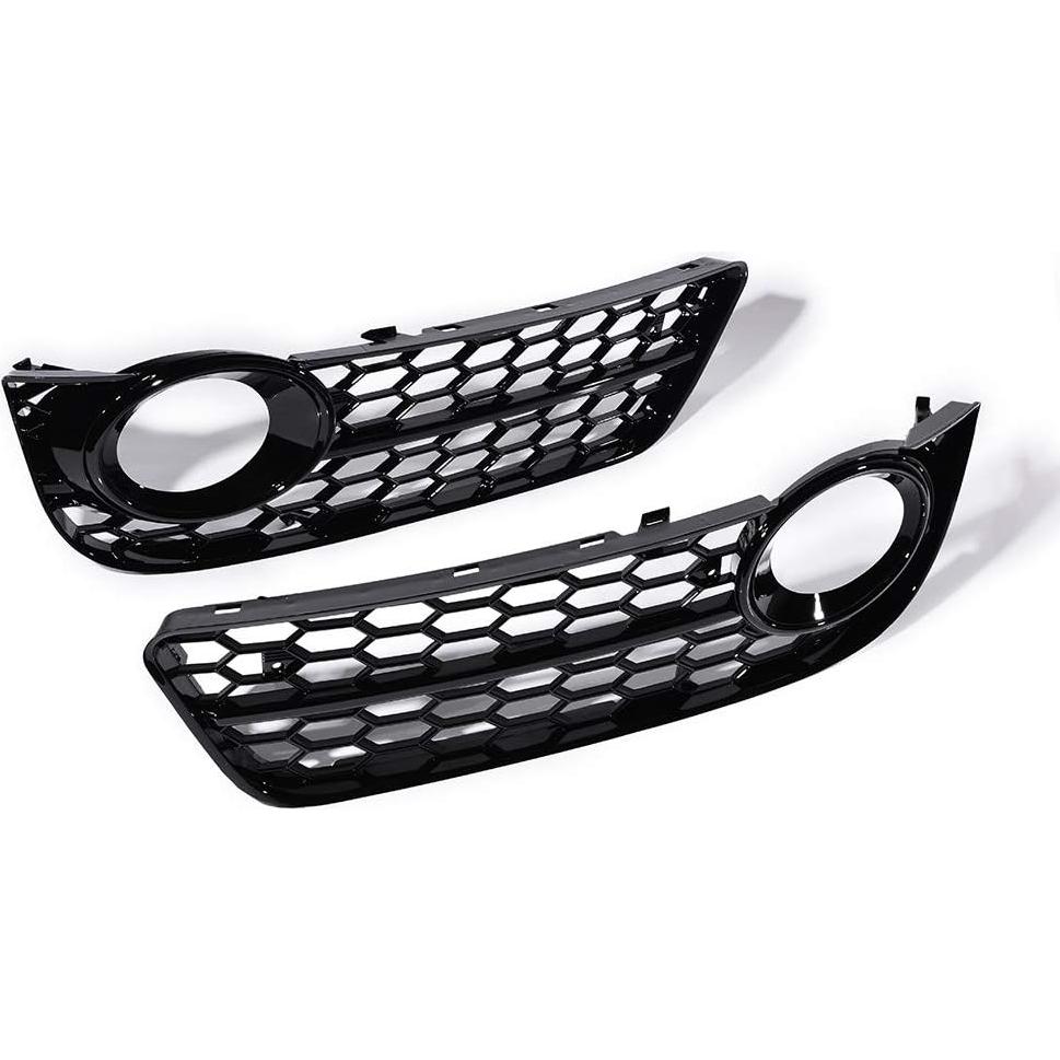 Cubiertas de Luz de Niebla Inferior Audi A5 2008-2011 Negro Brillante