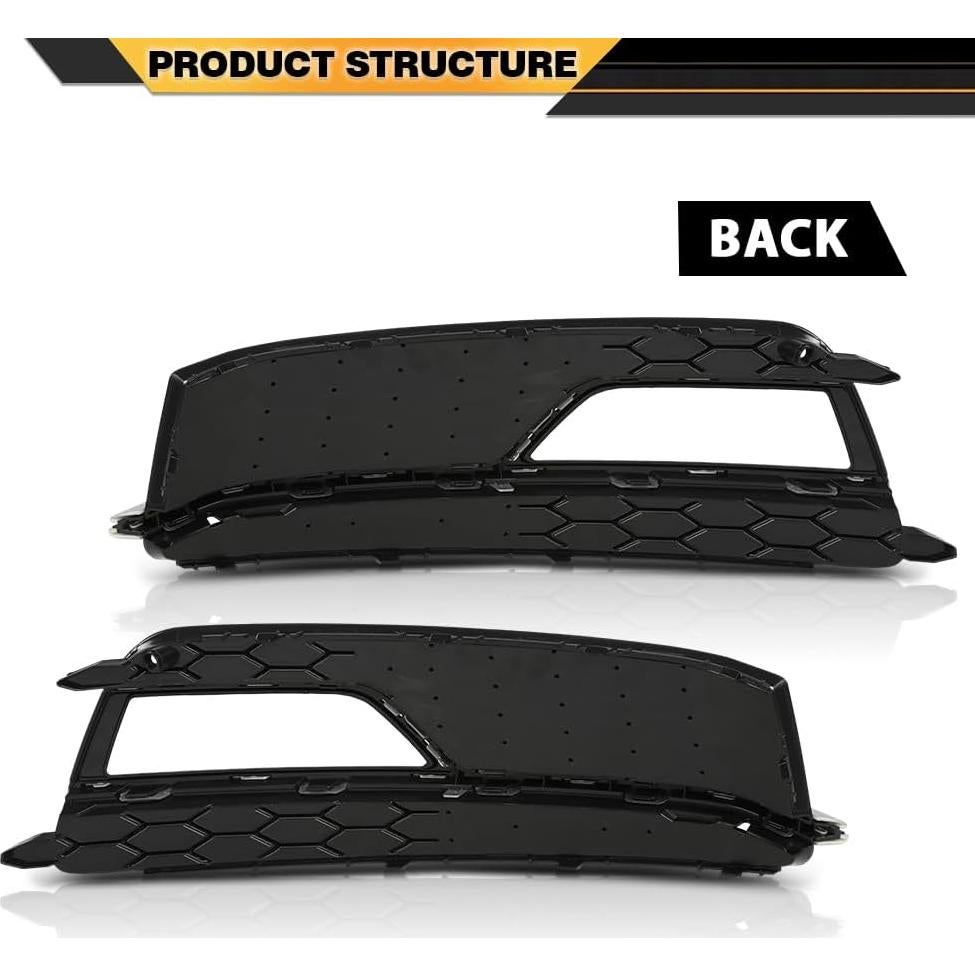 Cubierta Rejilla Luz Antiniebla Audi A5 S-Line 2013-2016