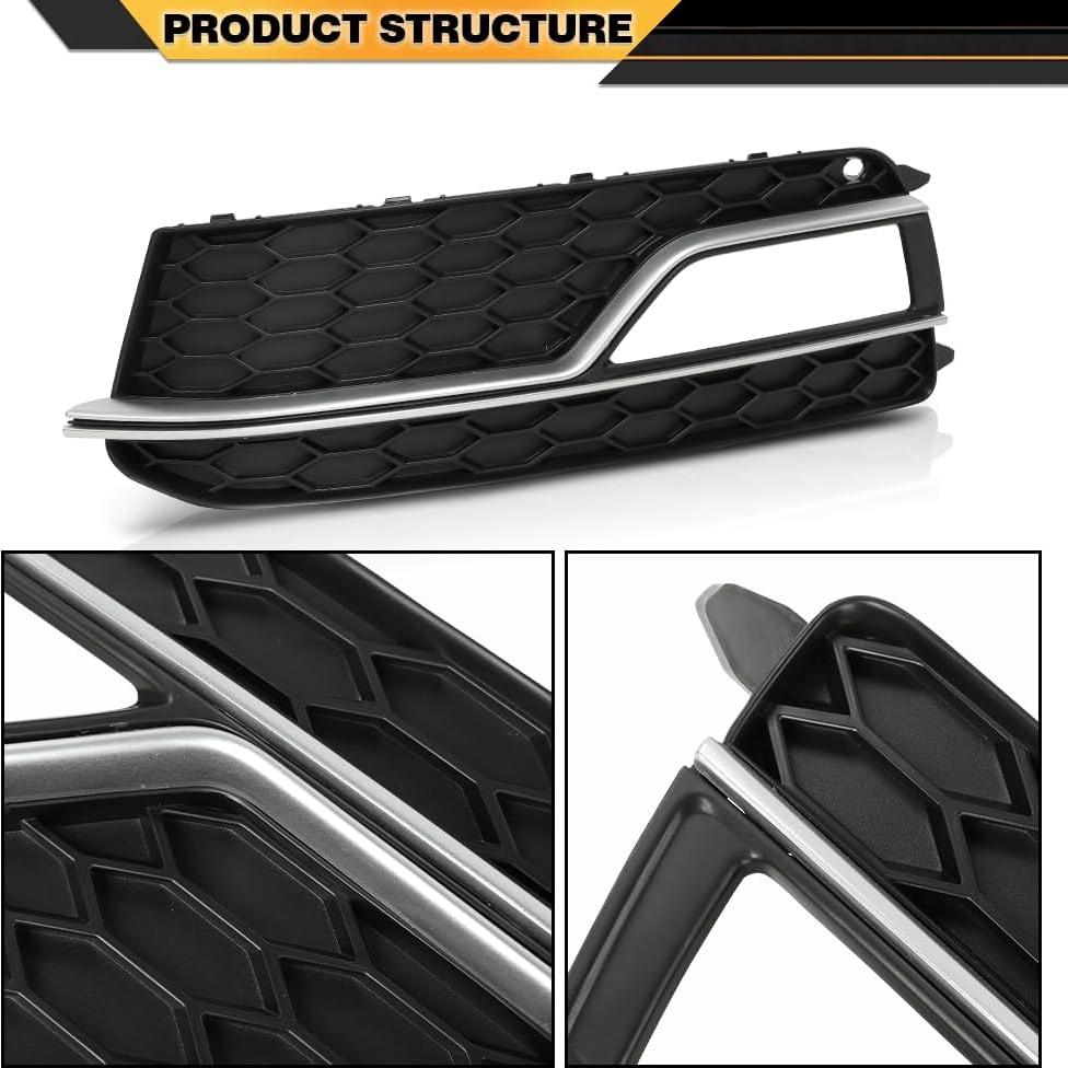 Cubierta Rejilla Luz Antiniebla Audi A5 S-Line 2013-2016