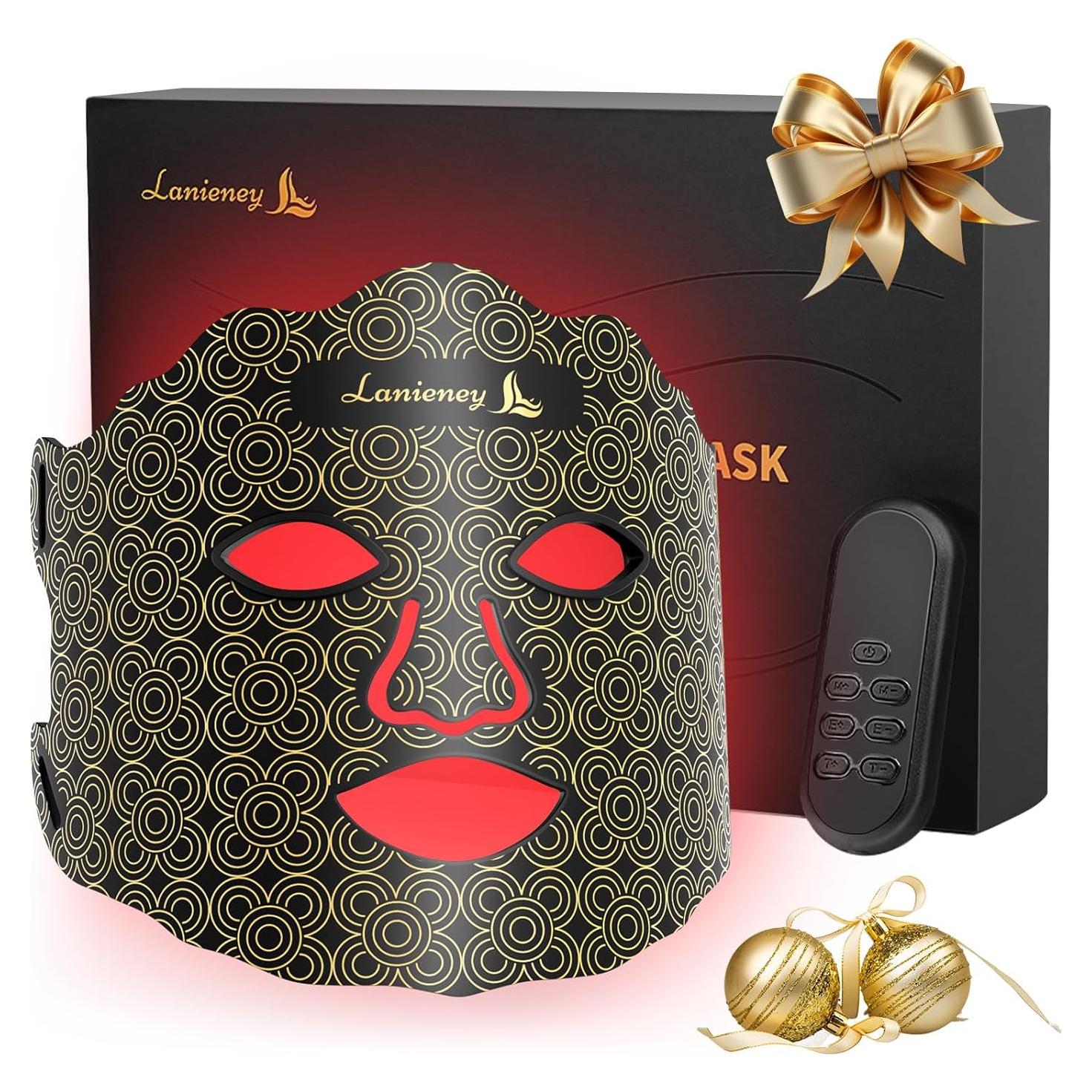 Máscara de Terapia de Luz Roja Lanieney 7 Colores para Piel