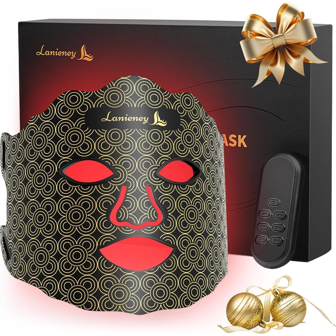 Máscara de Terapia de Luz Roja Lanieney 7 Colores para Piel