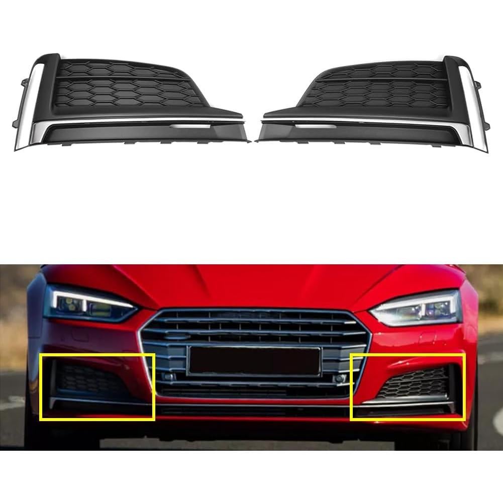 Rejilla de Luz de Niebla LULUFAIRING para Audi A5/S5 2017-2020