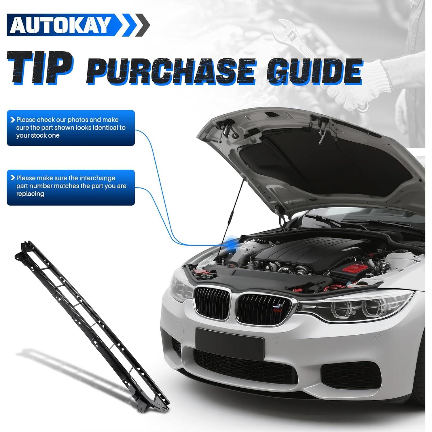 Inserto de Rejilla Inferior AUTOKAY para Audi Q5 2018-2020