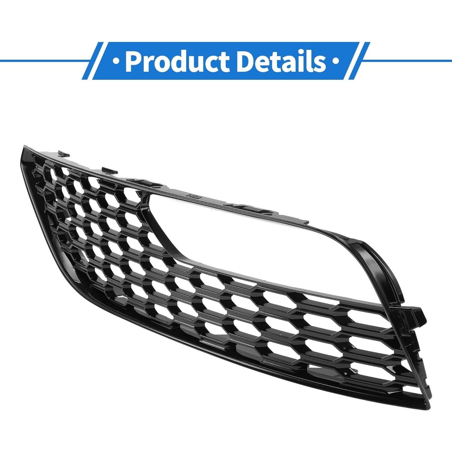 Cubierta de Rejilla de Luz Antiniebla VekAuto para Audi A3 2012-2016