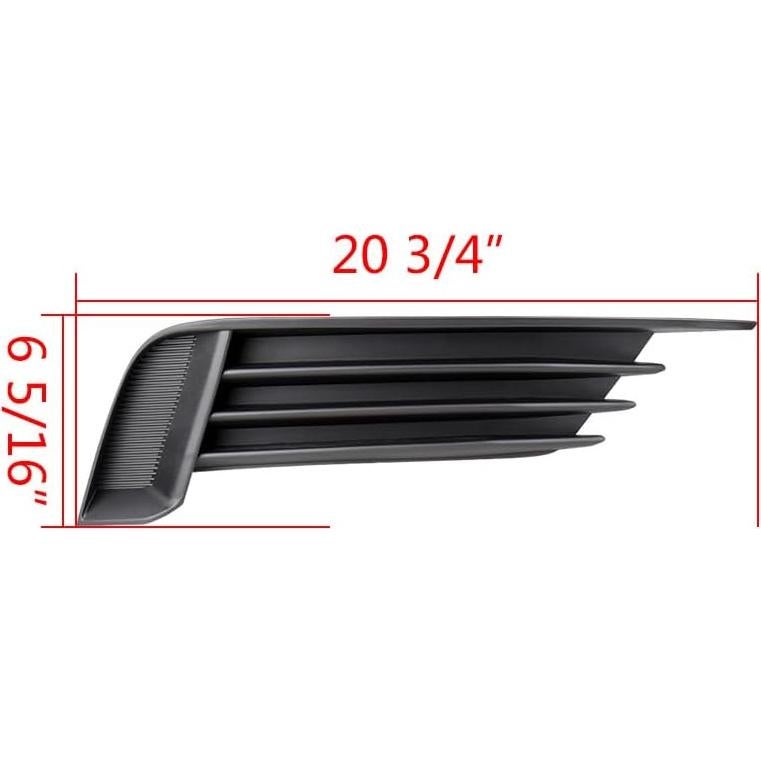 Rejilla Inferior Parachoques Frontal Audi A3 S3 Astra Depot