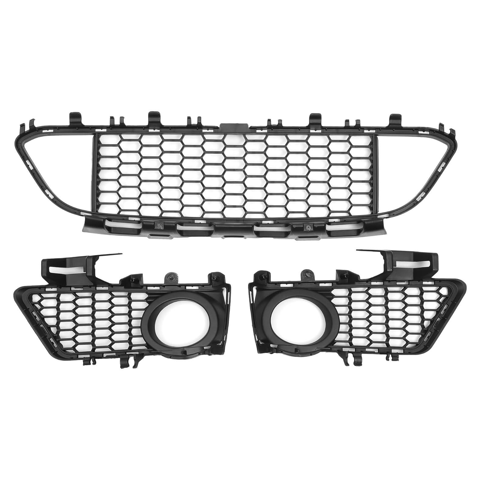 Rejilla de Parachoques Inferior Delantera X AUTOHAUX para BMW 320i 2013-2018
