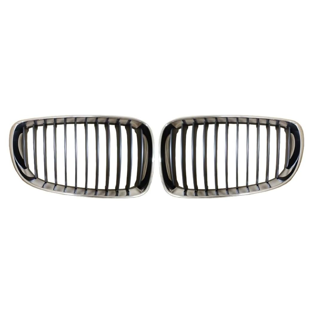 Rejillas de Riñón PAWODIKE para BMW E81 E87 E82 E88 2007-2013