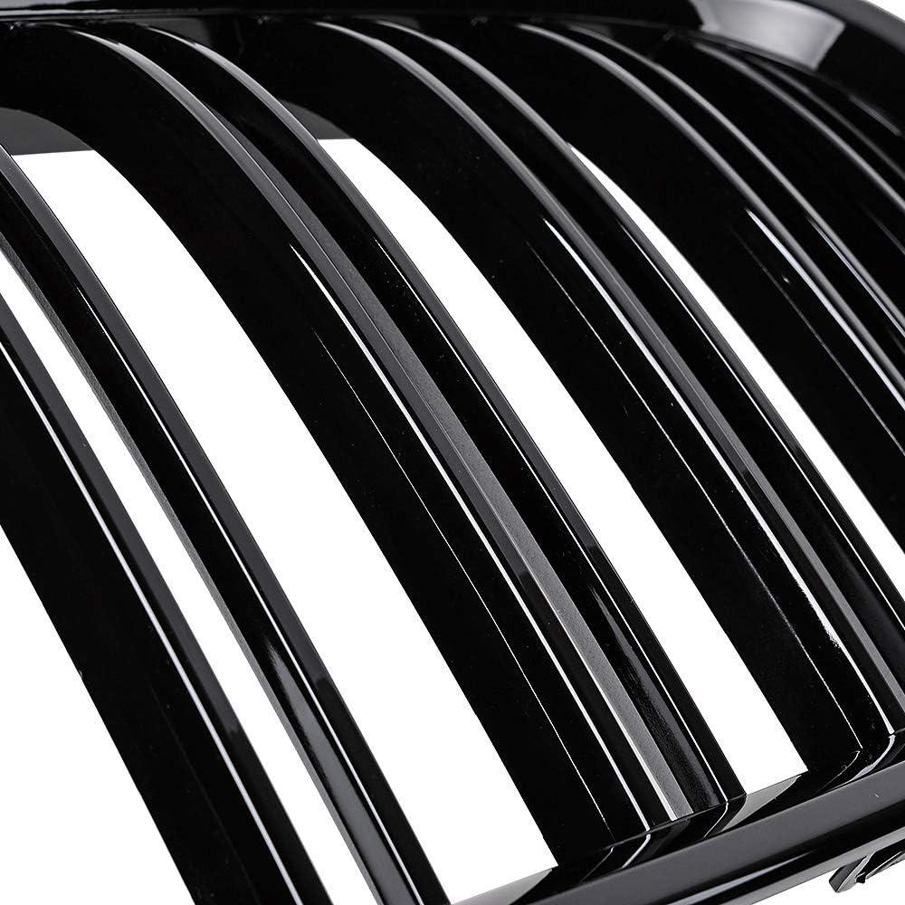 Parrilla Frontal Doble Línea Astra Depot Negro Brillante BMW F01 F02